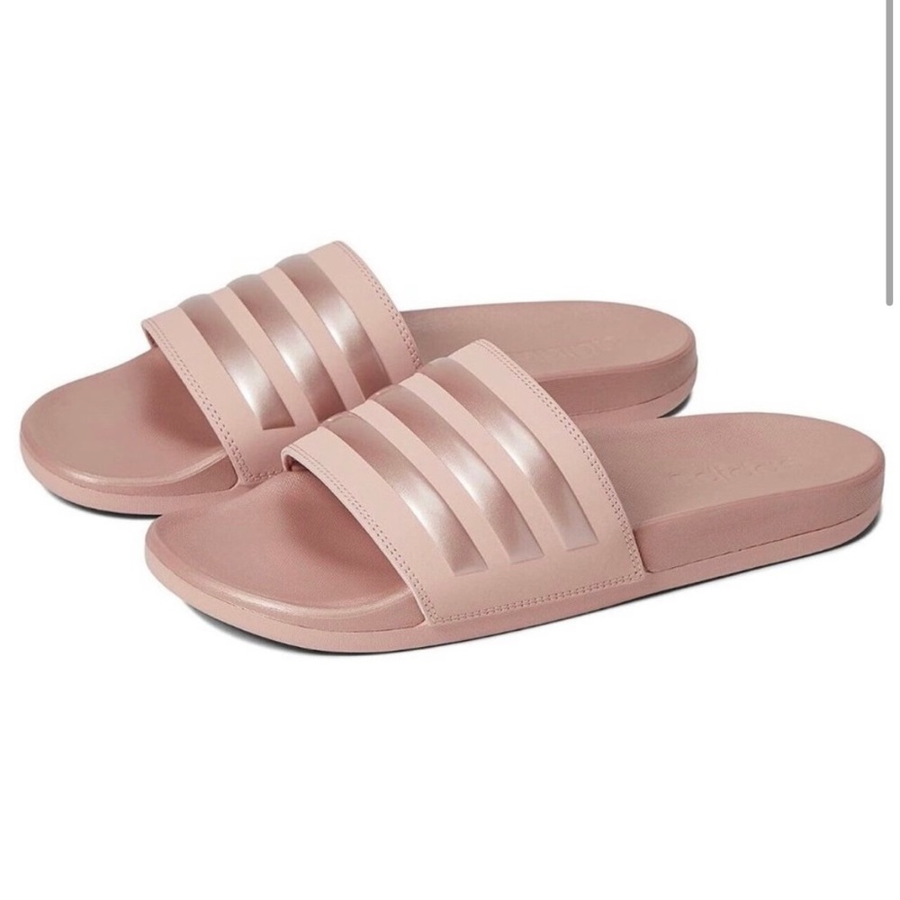 NEW IN BOX Adidas Adilette Comfort Slides Wonder Mauve, Size 9